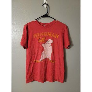 Foghorn Leghorn Vintage Looney Tunes Red Wingman Rooster T-Shirt Men's Size M